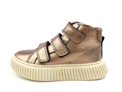 Bisgaard rose guld metallic støvler Debbie